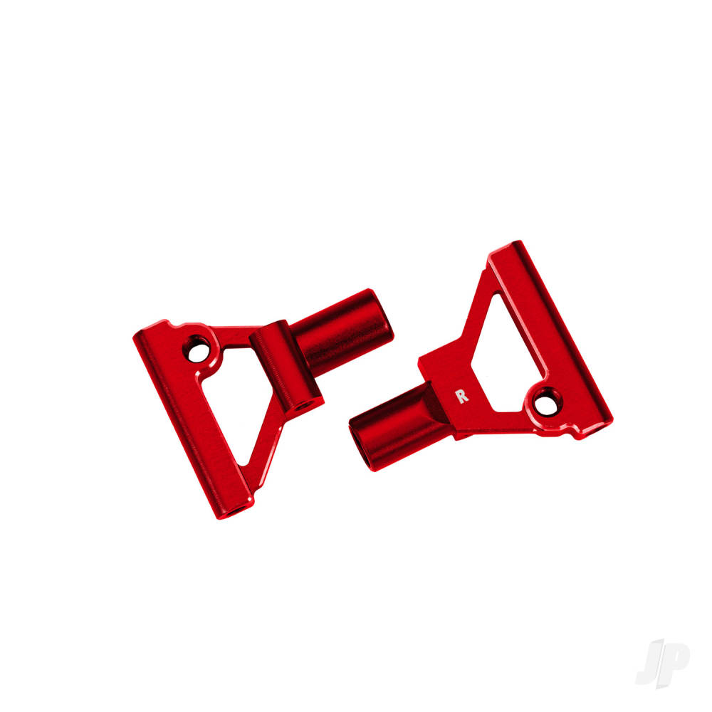 traxxas-suspenion-arms-lower-front-6061-t6-aluminium-red-anodised-left-right-25x5mm-bcs-with-threadlock-2-pcs