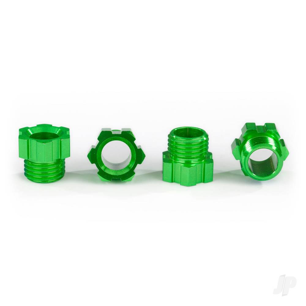 traxxas-stub-axle-nut-aluminium-green-anodised-4