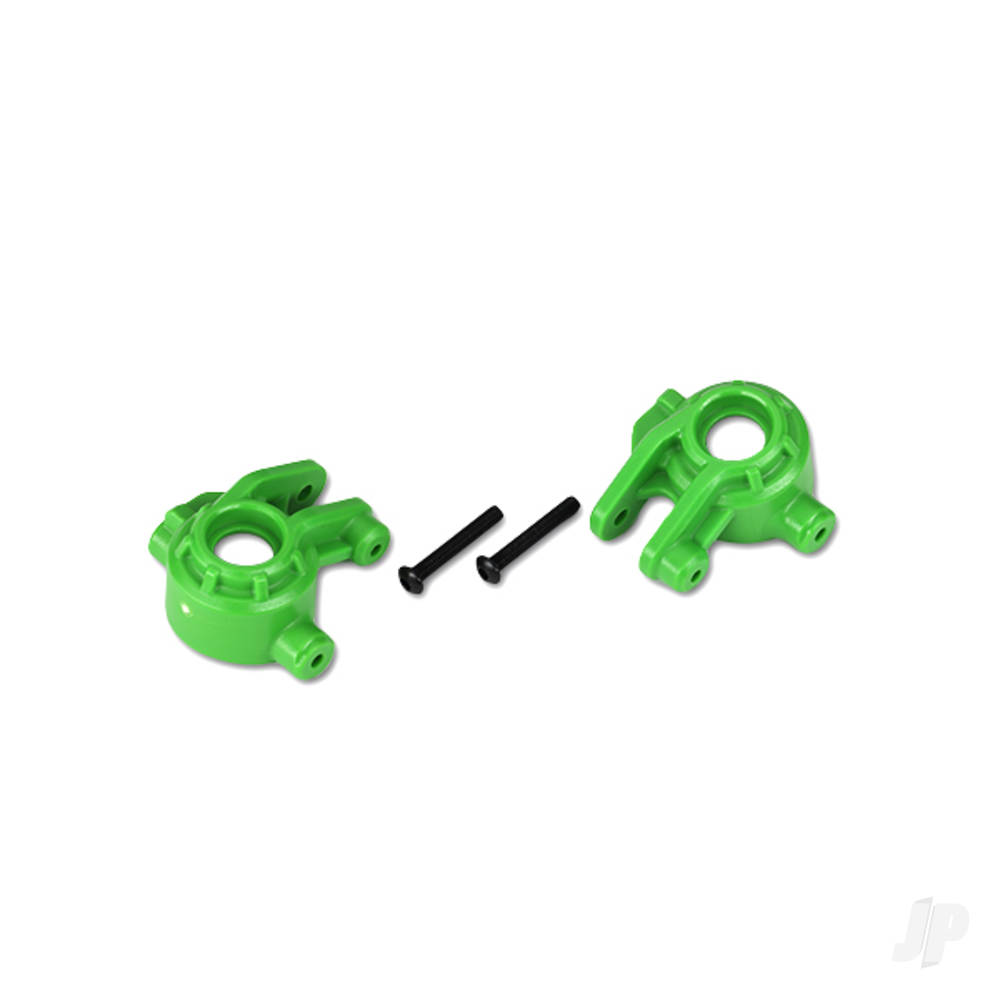 traxxas-steering-blocks-extreme-heavy-duty-green-left-right-3x20mm-bcs-2-pcs-for-use-with-9080-upgrade-kit