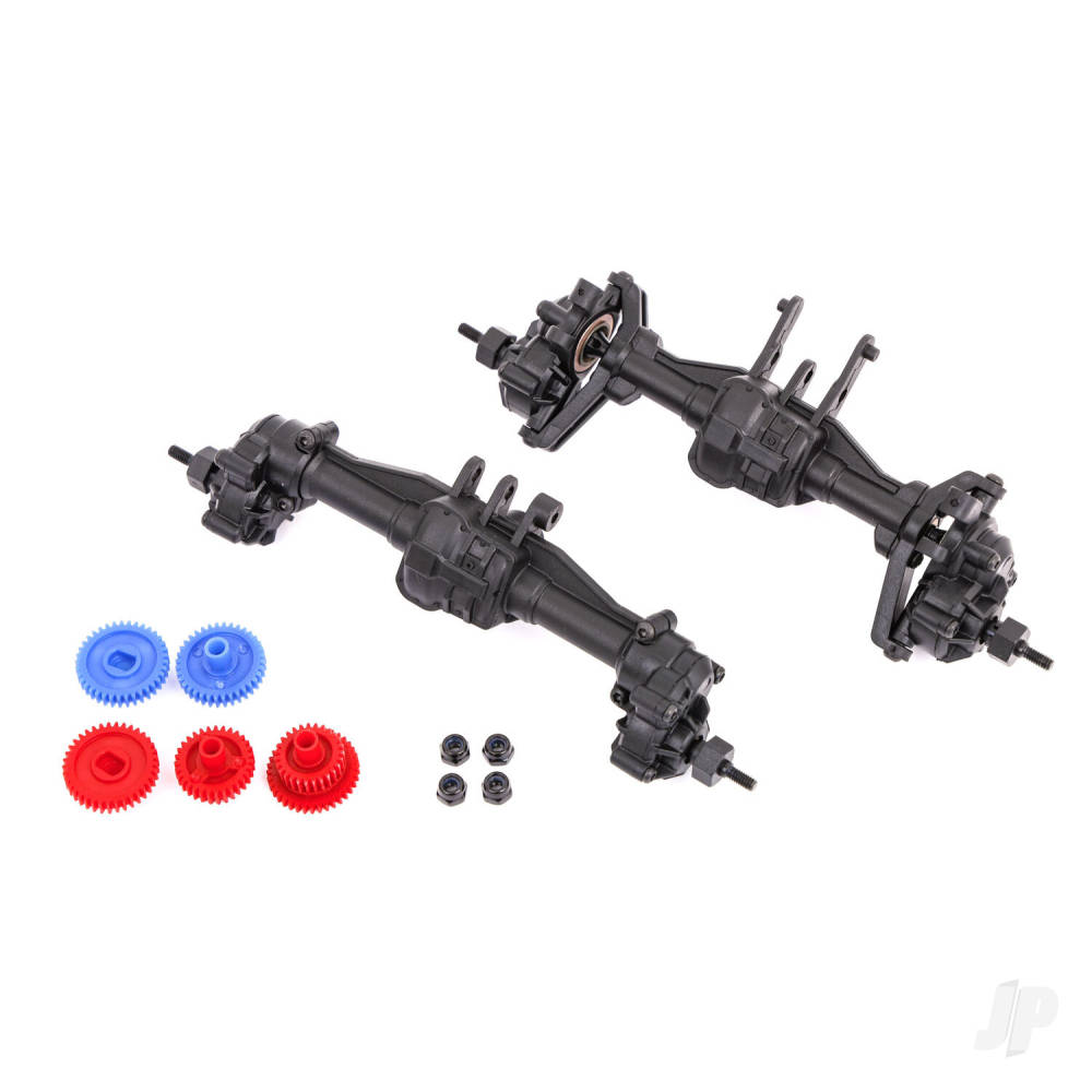 traxxas-portal-kit-complete-2561-reduction-includes-rear-axle-assembly-front-axle-assembly