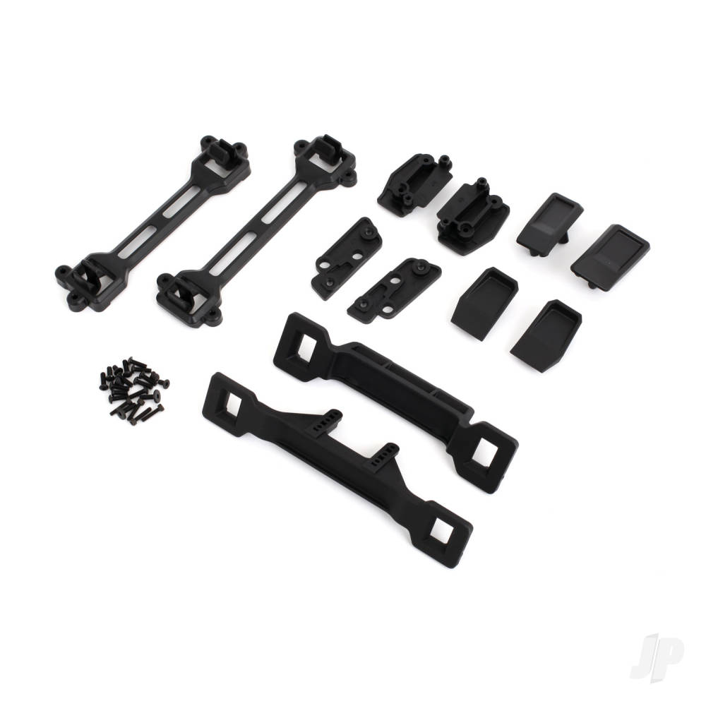 Traxxas Body conversion kit, Slash 2WD (includes front & rear body mounts, latches, hardware) (for clipless mounting)