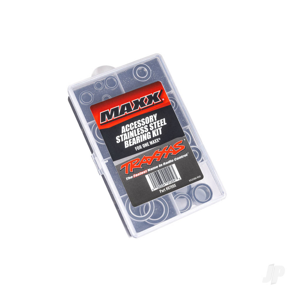 Traxxas Ball bearing kit, Stainless Steel, Maxx (complete)