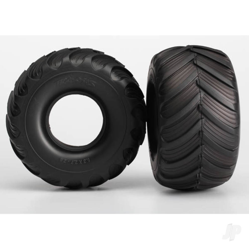 Traxxas Tyres, Terra Groove 5.3inx2.7in- 2.0in (2 pcs)