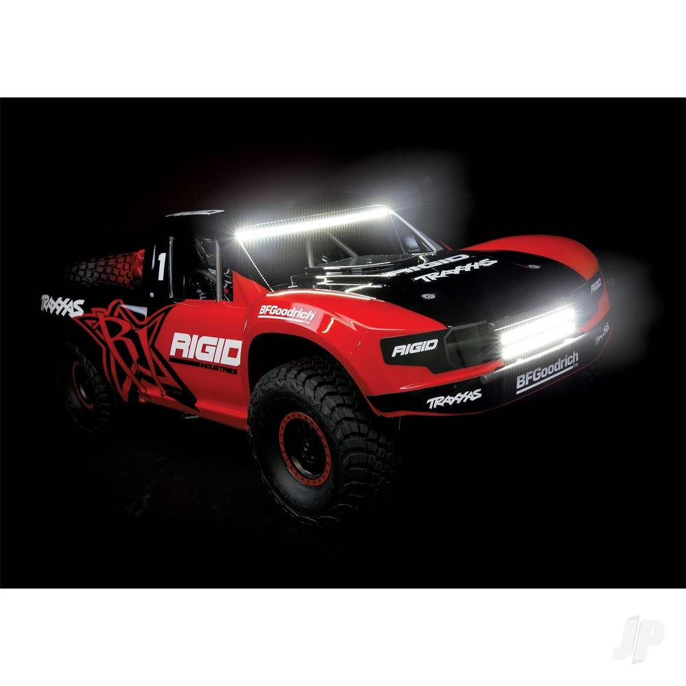 Traxxas LED light set, complete (includes Front light bar (2 pcs), Rear light bar, curved roof light bar, and high-voltage power amplifier)-9