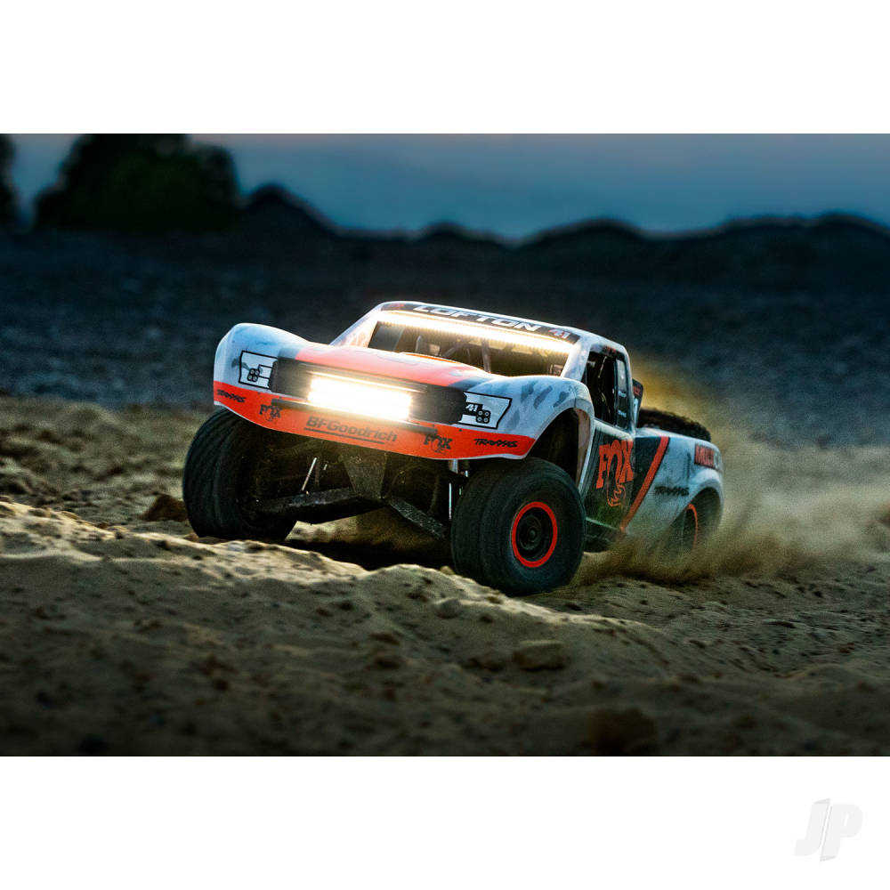 Traxxas LED light set, complete (includes Front light bar (2 pcs), Rear light bar, curved roof light bar, and high-voltage power amplifier)-15