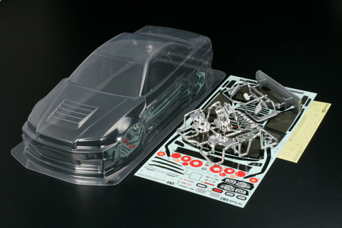Tamiya Nissan Skyline R34 GT-R NISMO Z-Tune Drift Body Set