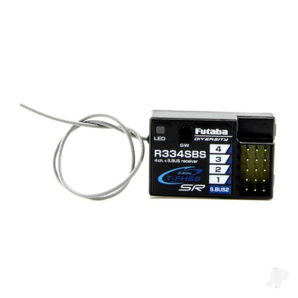 R334SBS 4-channel Surface Receiver with S.Bus for Telemetry T-FHSS SR/T-FHSS