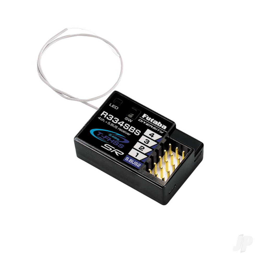 R334SBS 4-channel Surface Receiver with S.Bus for Telemetry T-FHSS SR/T-FHSS-2