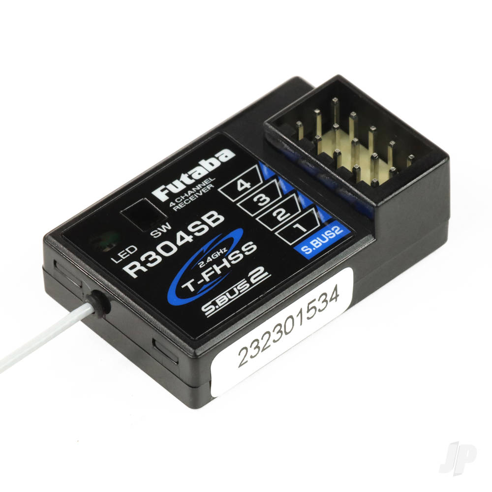 R304SB 4-channel Surface Receiver with S.Bus for Telemetry T-FHSS