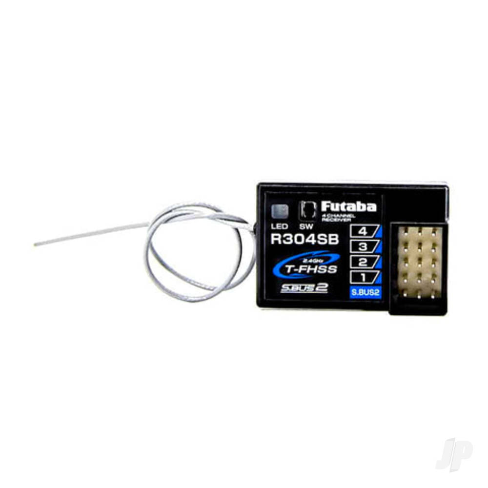 R304SB 4-channel Surface Receiver with S.Bus for Telemetry T-FHSS-3