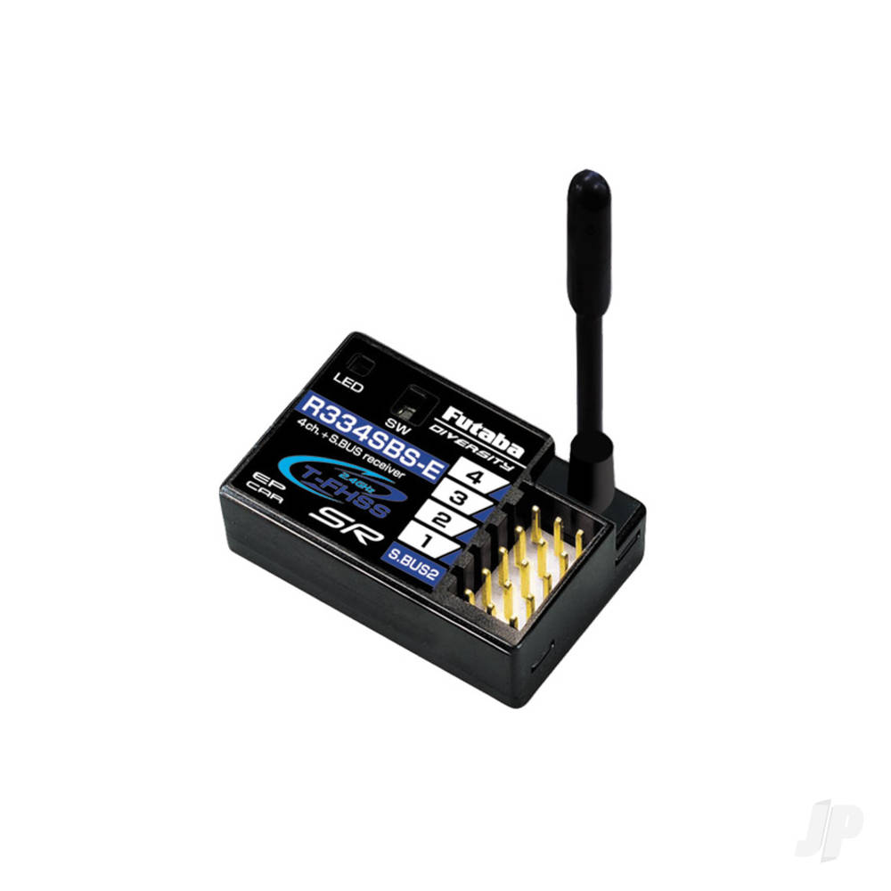 R334SBS-E 4-channel Surface Receiver with S.Bus for Telemetry T-FHSS SR/T-FHSS (Short Aerial)-2
