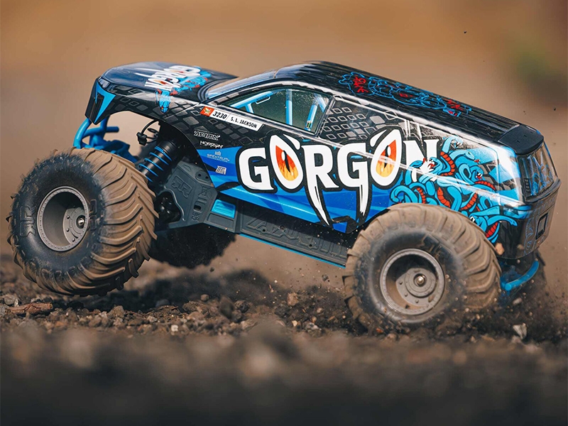 Arrma Gorgon MT RTR (no Battery/Charger) Blue-6