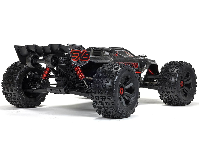 Arrma 1/5 KRATON 4x4 8S BLX EXB Brushless Monster Truck RTR, Black-3