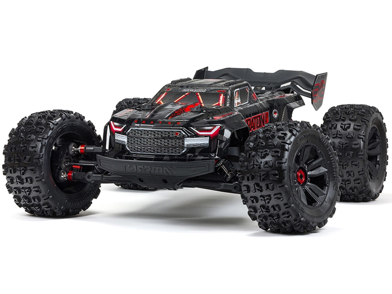 Arrma 1/5 KRATON 4x4 8S BLX EXB Brushless Monster Truck RTR, Black-4