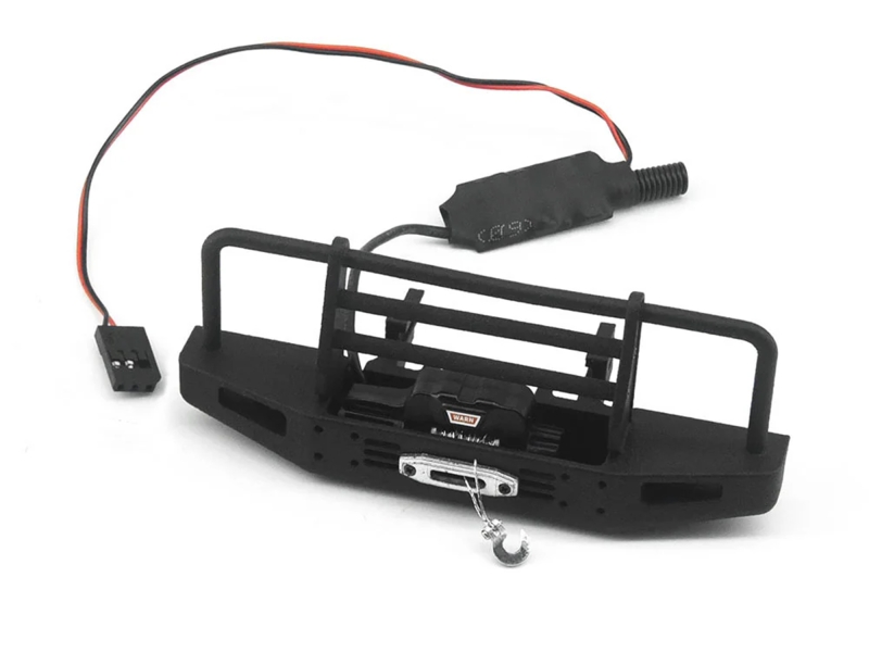 RC Overhaul Bumper w/Winch Remote TRX4M Land Rover-2