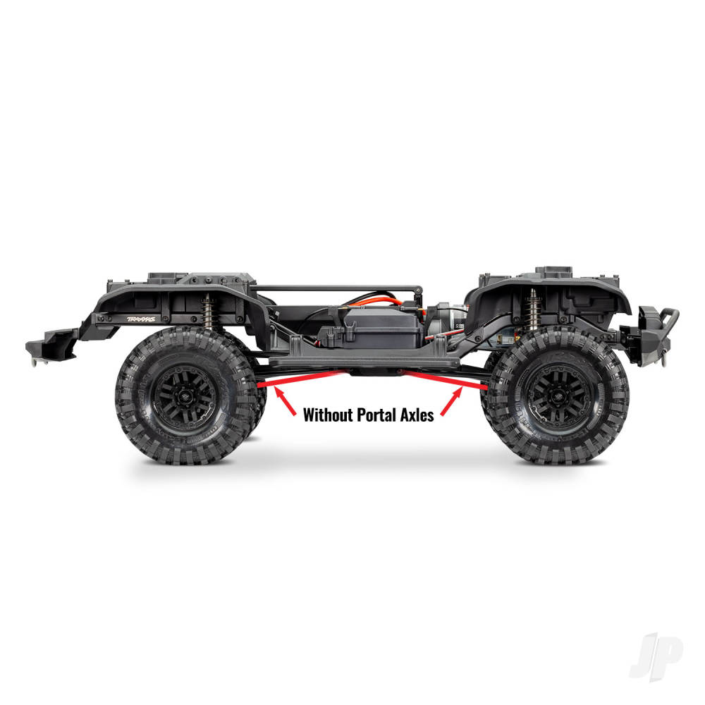 Traxxas TRX-4 Unassembled Chassis Kit 1:10 4WD Electric Trail Crawler (+ TQi 4-ch, XL-5 HV, Titan 550, Clipless Body)-10