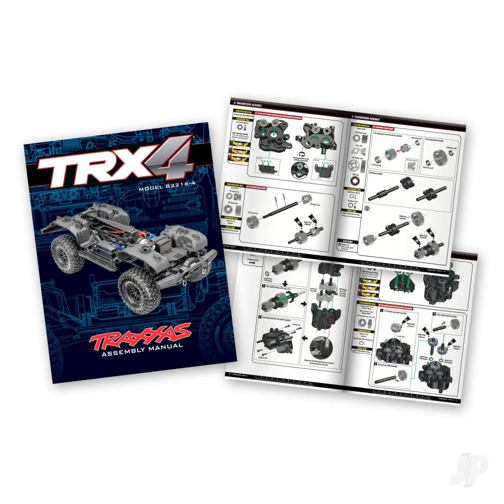 Traxxas TRX-4 Unassembled Chassis Kit 1:10 4WD Electric Trail Crawler (+ TQi 4-ch, XL-5 HV, Titan 550, Clipless Body)-14