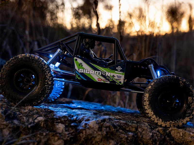1/8 AXP8 Gilamon 2.2 4X4 RTR Trail Buggy - Green-12