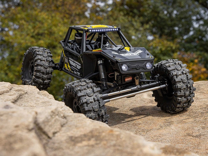 Axial 1/10 UTB10 Capra 1.9 4WS 4X4 RTR - Yellow-8