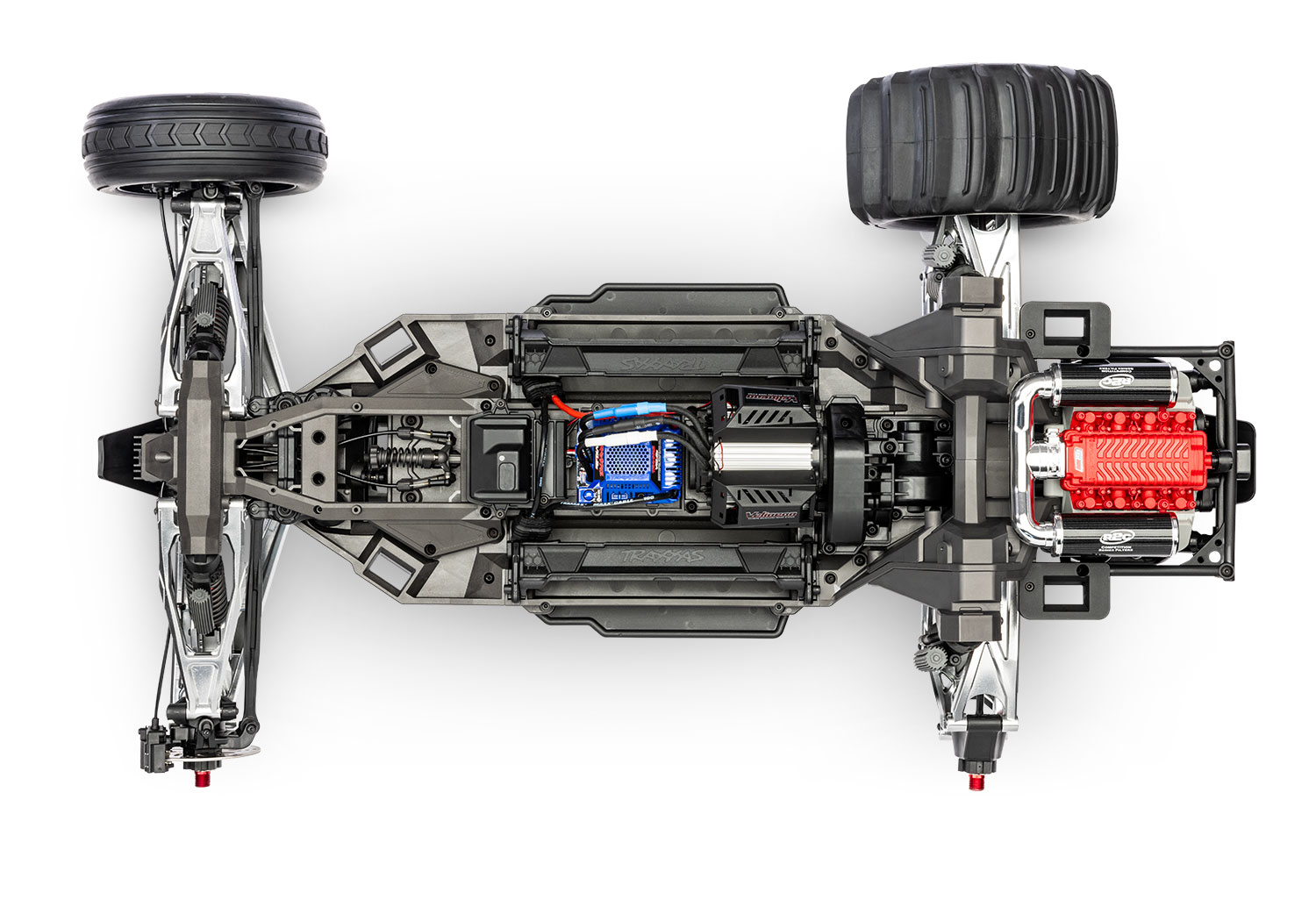 Traxxas Funco Motorsports Pro Scale 8S 2WD Electric Sand Car, Blue (+TQi 2-ch, VXL-8s, Velineon 1200XL, TSM , Replica Clipless Body)-7
