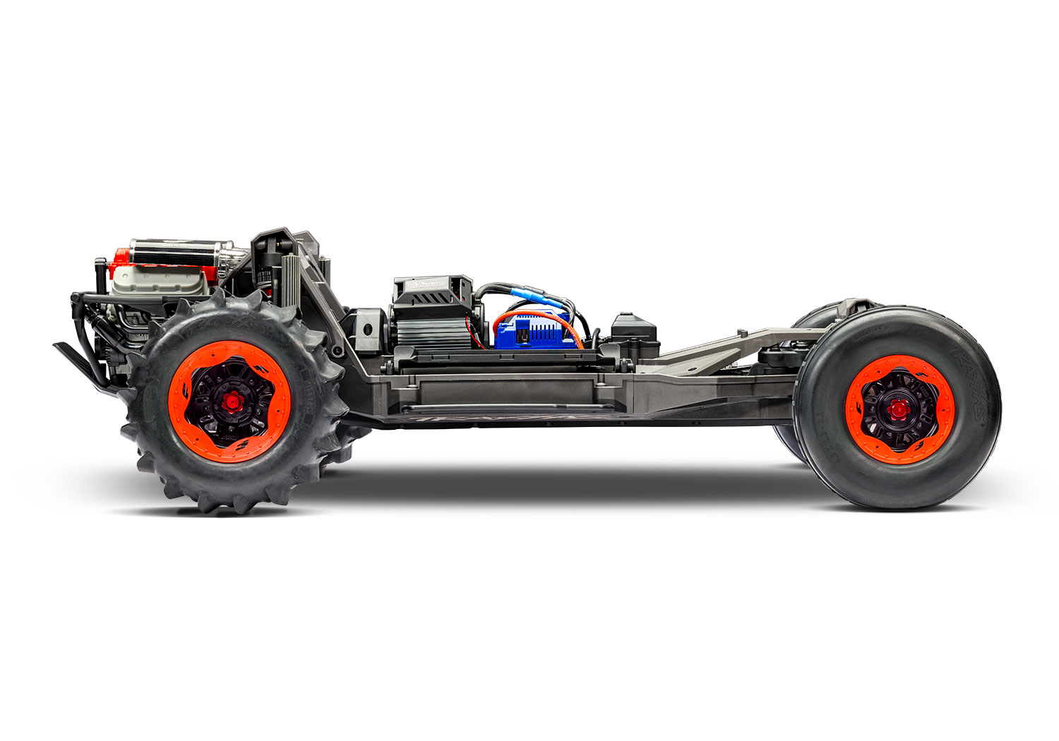 Traxxas Funco Motorsports Pro Scale 8S 2WD Electric Sand Car, Orange (+TQi 2-ch, VXL-8s, Velineon 1200XL, TSM , Replica Clipless Body)-6