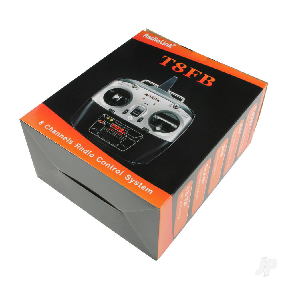 RadioLink T8FB 2.4GHz 8-Channel Transmitter with Bluetooth and 2x R8EF Receivers-13