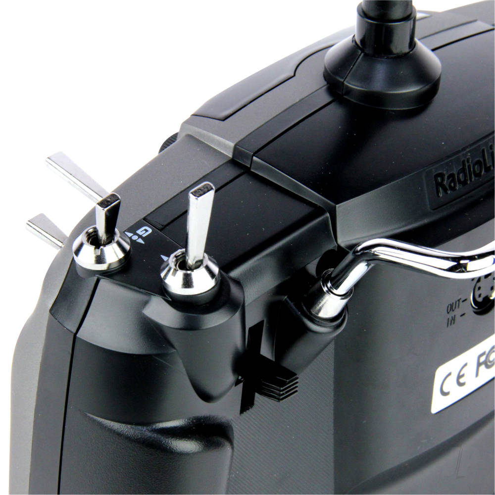 RadioLink AT9S 2.4GHz 10-Channel Transmitter with Receiver (Silver) (Mode 1)-9