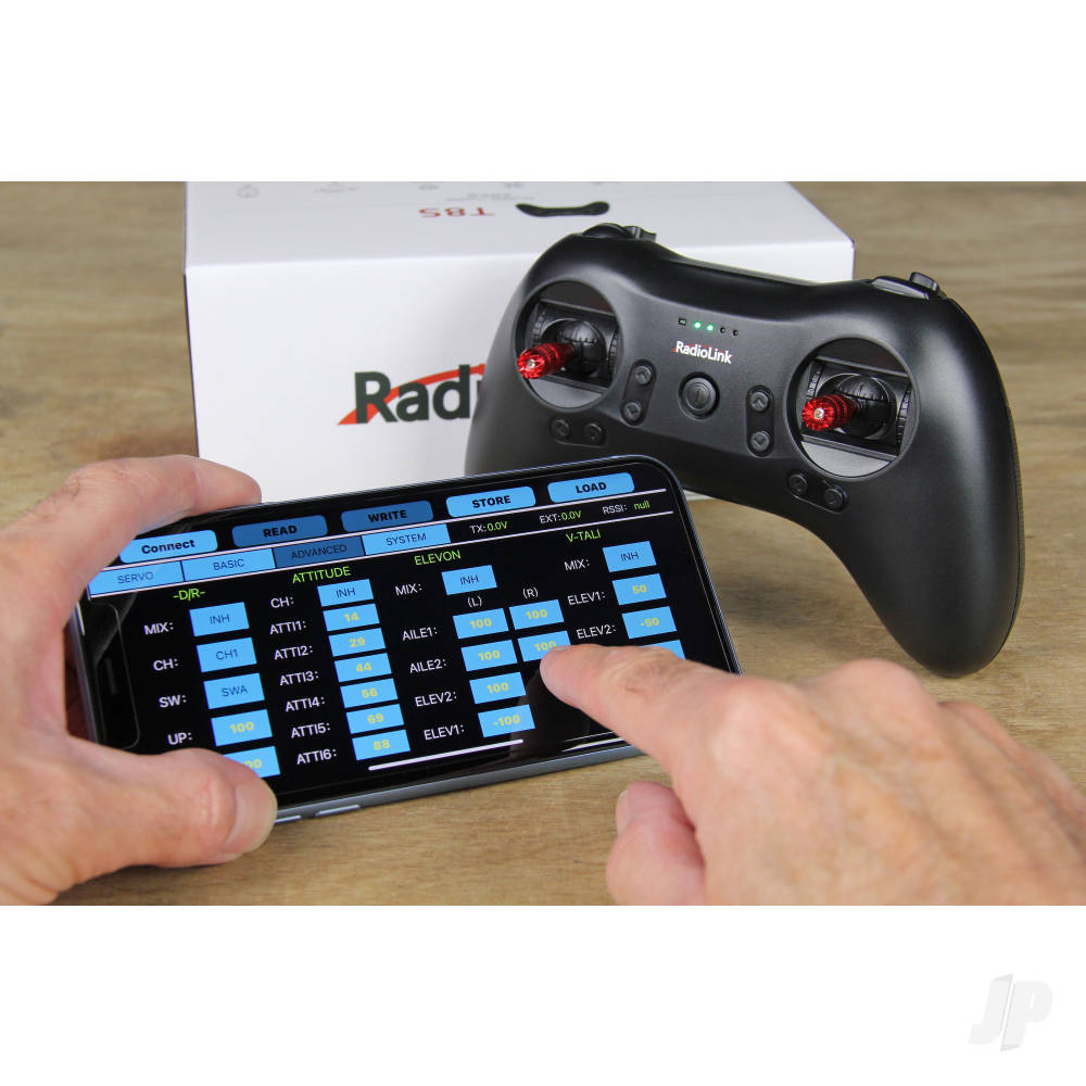 RadioLink T8S 2.4GHz 8-Channel Transmitter with Bluetooth and 1x R8EF Receiver-9
