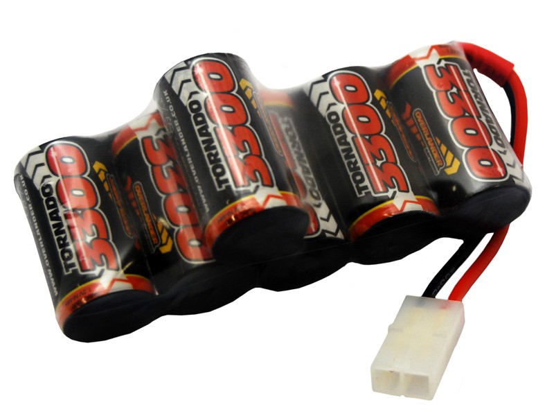 Overlander Nimh 3300mah 7.2v - Offset Hump w/ Tamiya Connector