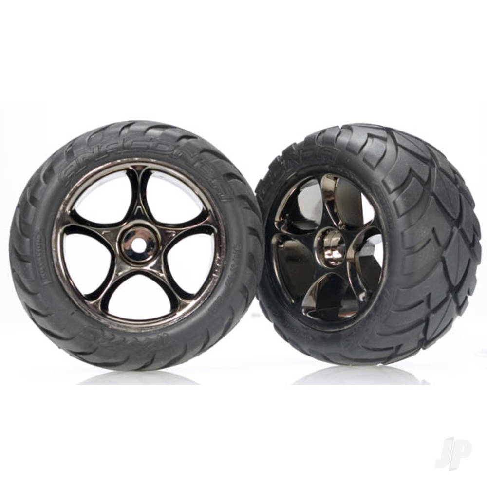 Traxxas Wheels & Tyres, Assembled (2 pcs)
