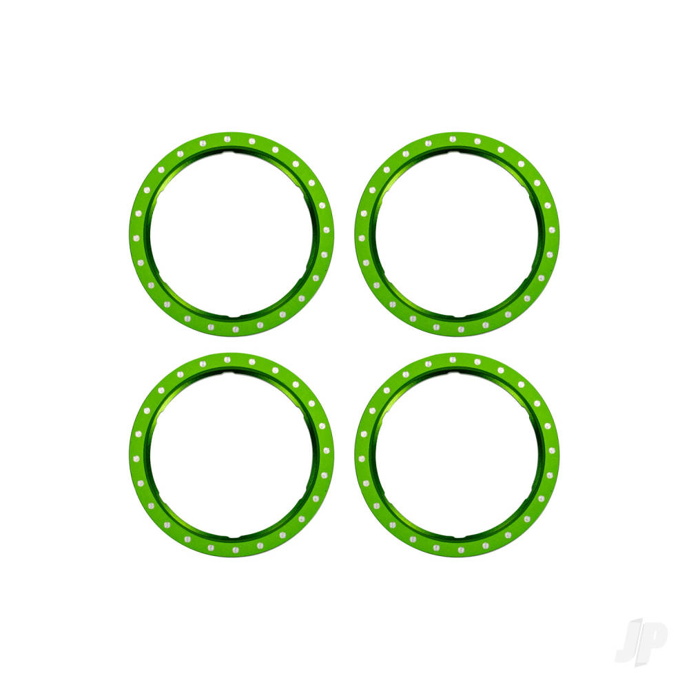 traxxas-beadlock-rings-green-machined-aluminium-4