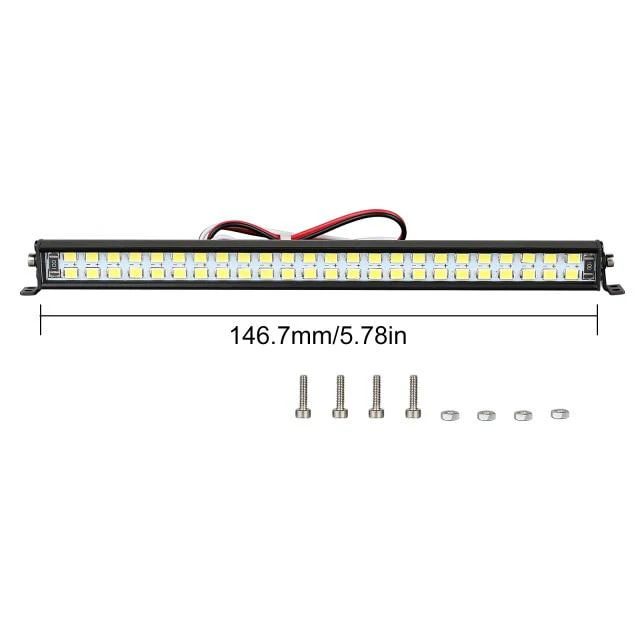 injora-17-52-102-147mm-bright-led-light-bar-for-1-10-rc-car