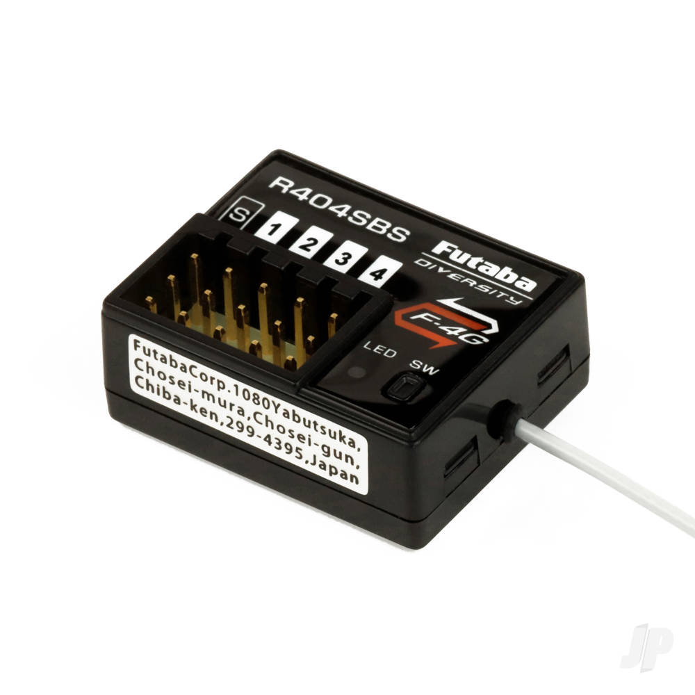Futaba T6PV 6-Channel Surface Radio with R404SBS Rx-17