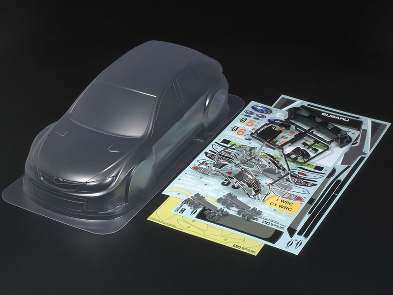 Tamiya 2008 Subaru Impreza Clear Bodyshell Set