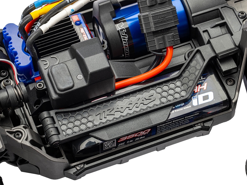 Traxxas Mini XRT VXL-3S 4WD RTR Race Truck, Green (+ TQi 2-ch, VXL-3S, 2S LiPo, USB-C Charger, Clipless Body)-12