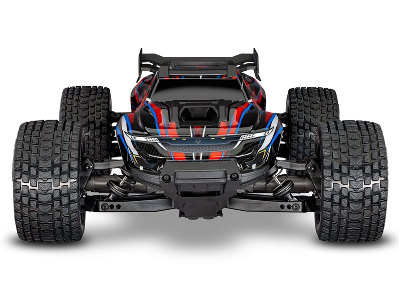 Traxxas Mini XRT VXL-3S 4WD RTR Race Truck, Red (+ TQi 2-ch, VXL-3S, 2S LiPo, USB-C Charger, Clipless Body)-3