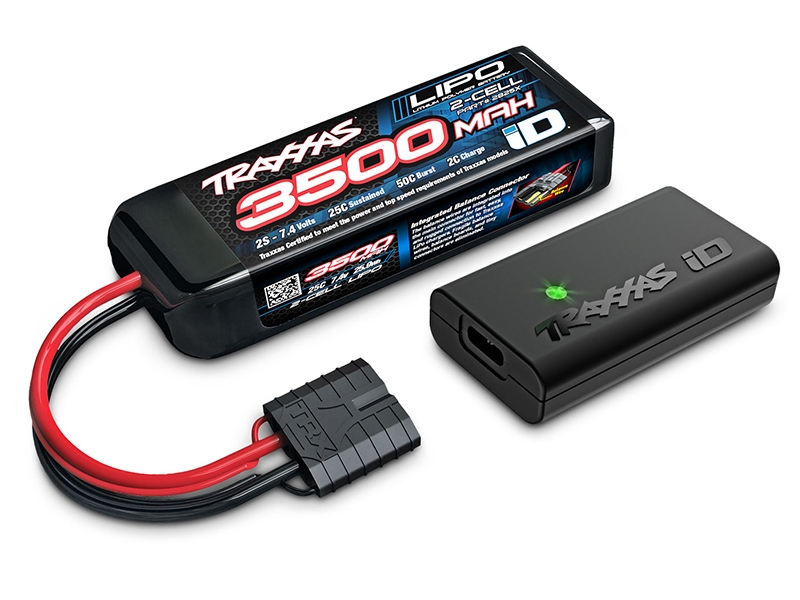 Traxxas Mini XRT VXL-3S 4WD RTR Race Truck, Red (+ TQi 2-ch, VXL-3S, 2S LiPo, USB-C Charger, Clipless Body)-10