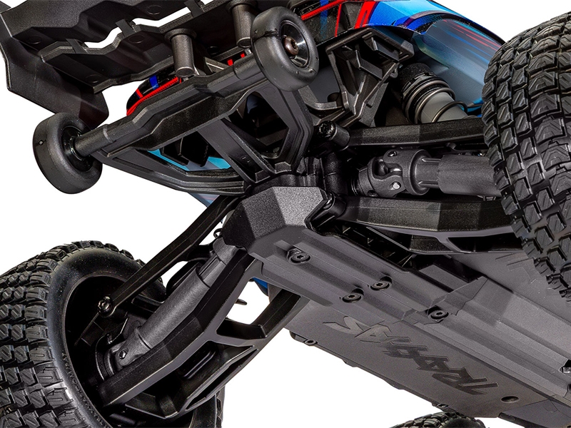 Traxxas Mini XRT VXL-3S 4WD RTR Race Truck, Orange (+ TQi 2-ch, VXL-3S, 2S LiPo, USB-C Charger, Clipless Body)-9