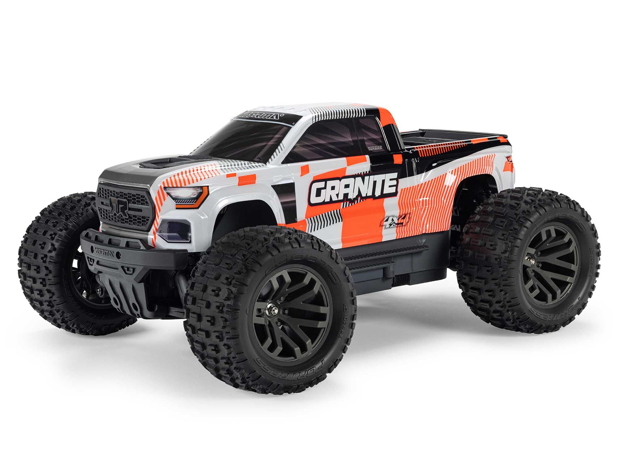 Arrma 1/10 GRANITE MEGA 665 4X4 RTR Monster Truck Orange-4
