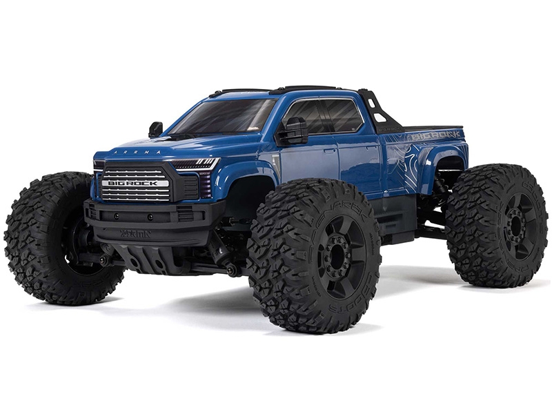 Arrma 1/10 BIG ROCK 223S DSC 4X4 RTR Brushless Monster Truck - Blue