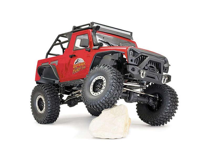 FTX OUTBACK FURY 2.0 4X4 RTR TRAIL CRAWLER - RED