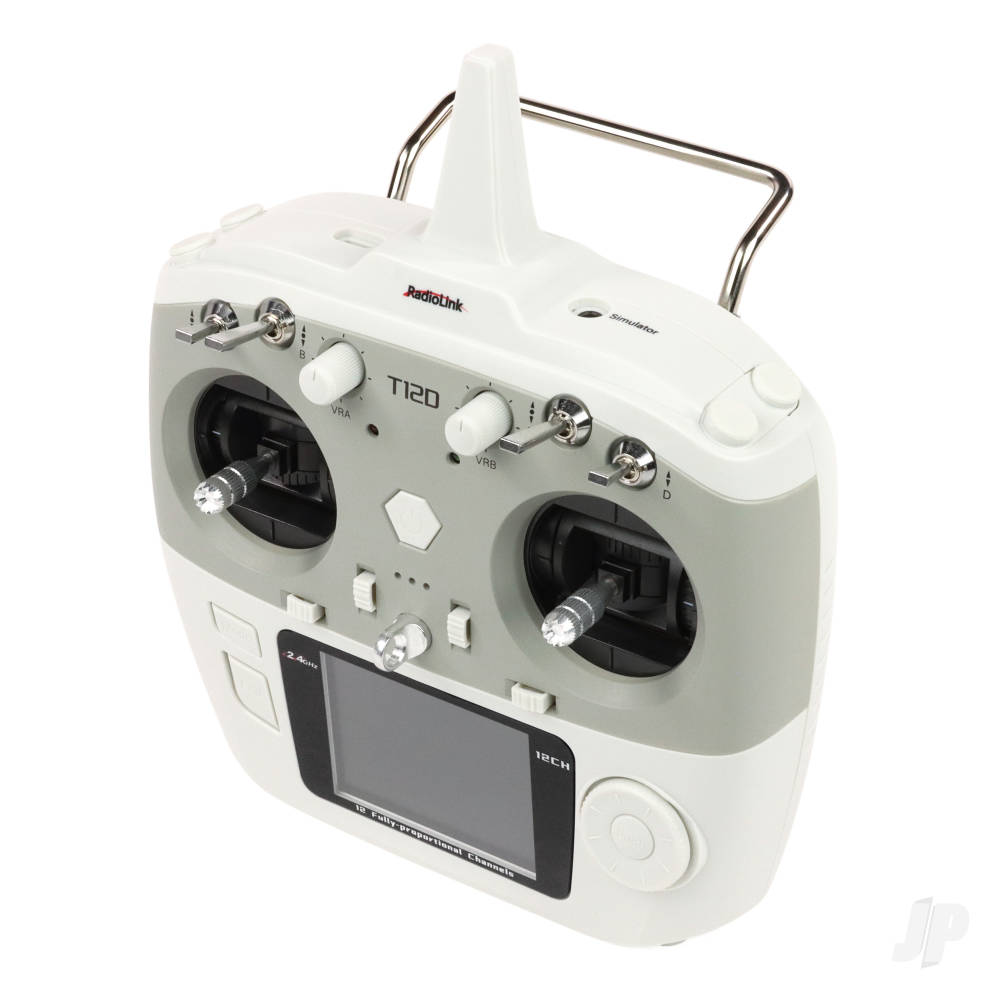RadioLink T12D 2.4GHz 12-Channel Transmitter with R12F Receiver (Mode 2)-5