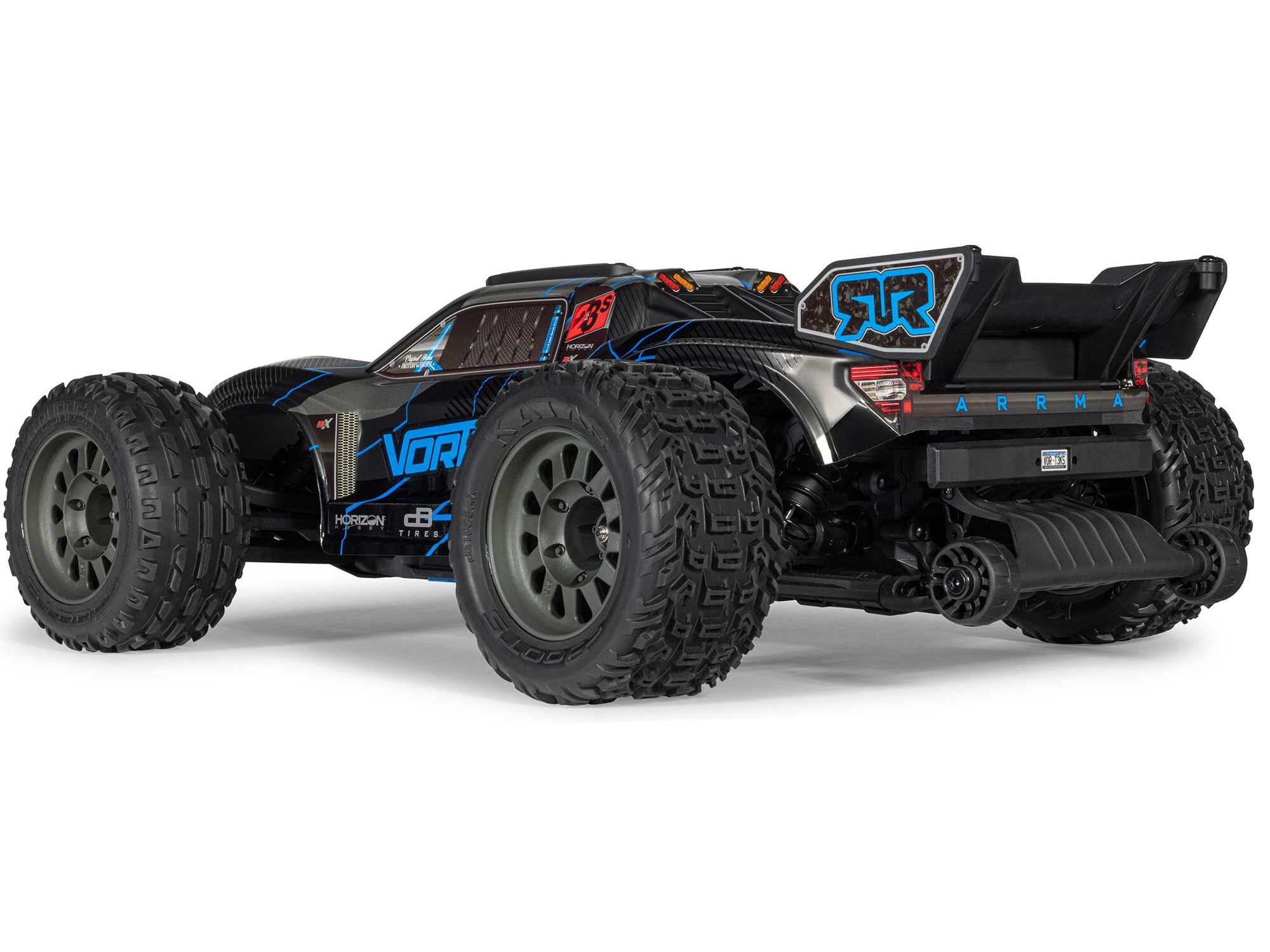 Arrma 1/10 VORTEKS 223S DSC 2WD RTR Brushless Stadium Truck, Blue-4