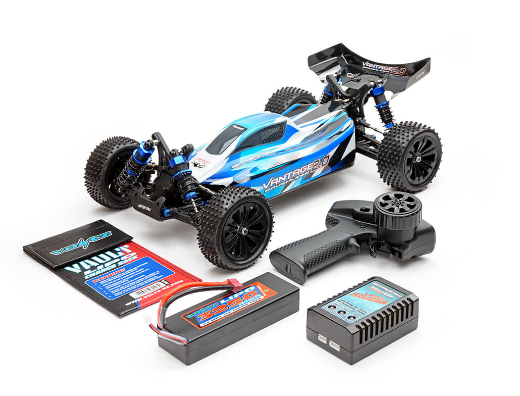 FTX VANTAGE 2.0 1/10 BRUSHLESS BUGGY 4WD RTR WITH LIPO BATTERY & CHARGER-3