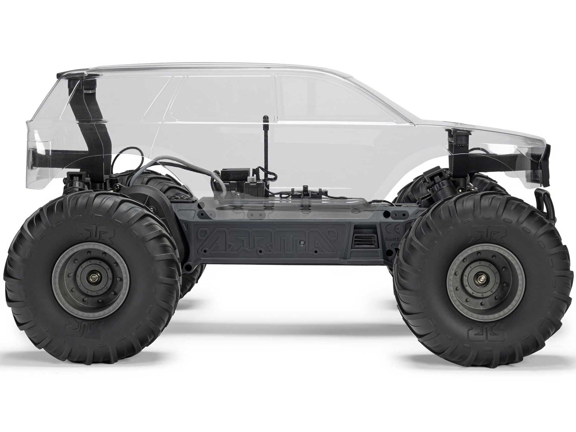1/10 GORGON 2WD RTA Kit Brushed Monster Truck (Battery & Charger)-3