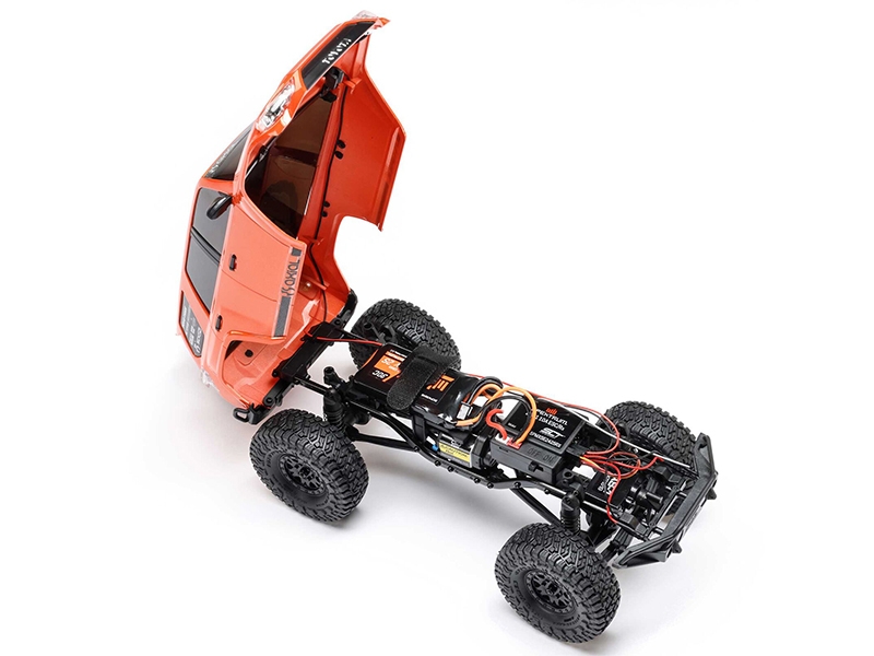 1/24 SCX24 Toyota 4Runner 4X4 Rock Crawler RTR Orange-3