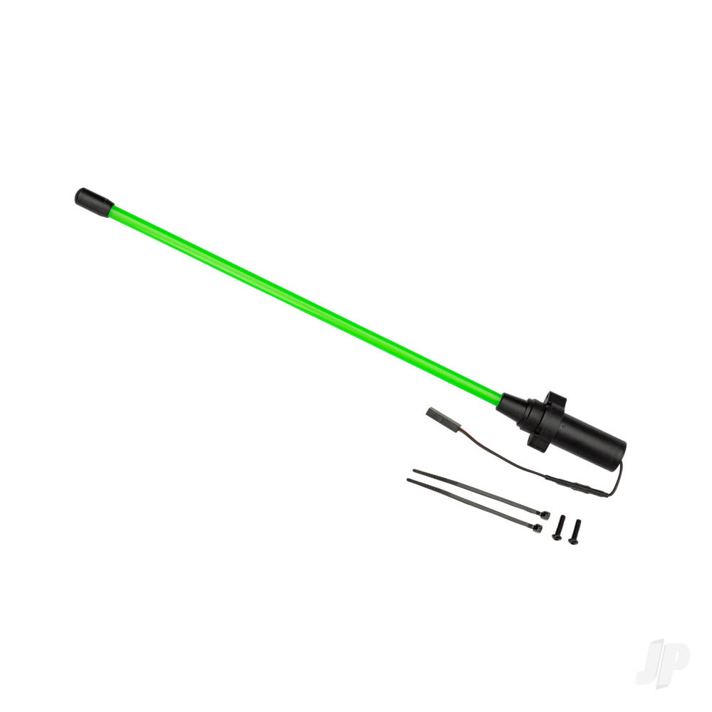 traxxas-whip-light-led-green-assembled-1-3x12mm-bcs-2-replacement-for-1-whip-light-left-or-right-requires-6588x-accessory-power-supply