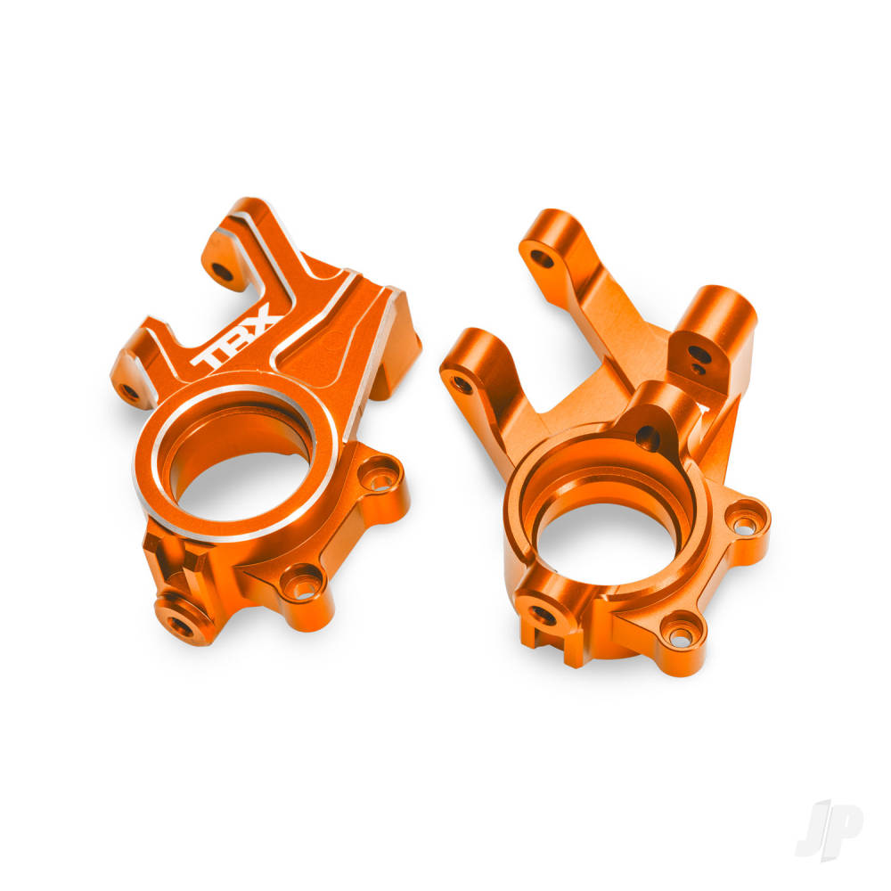 traxxas-steering-blocks-6061-t6-aluminium-orange-anodised-left-right-3x8mm-bcs-with-threadlock-2-4x35mm-bcs-with-threadlock-2