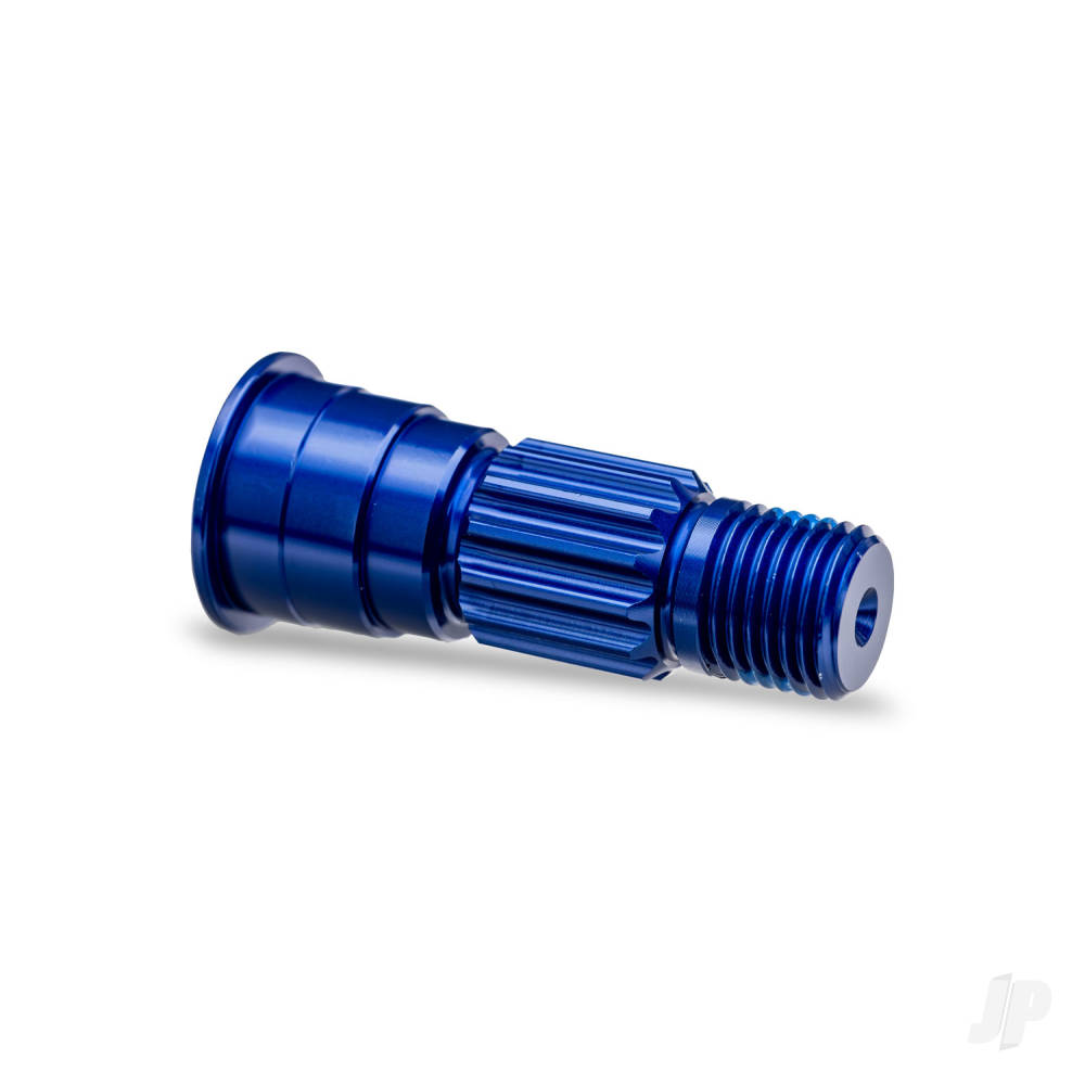 traxxas-stub-axle-front-6061-t6-aluminium-blue-anodised