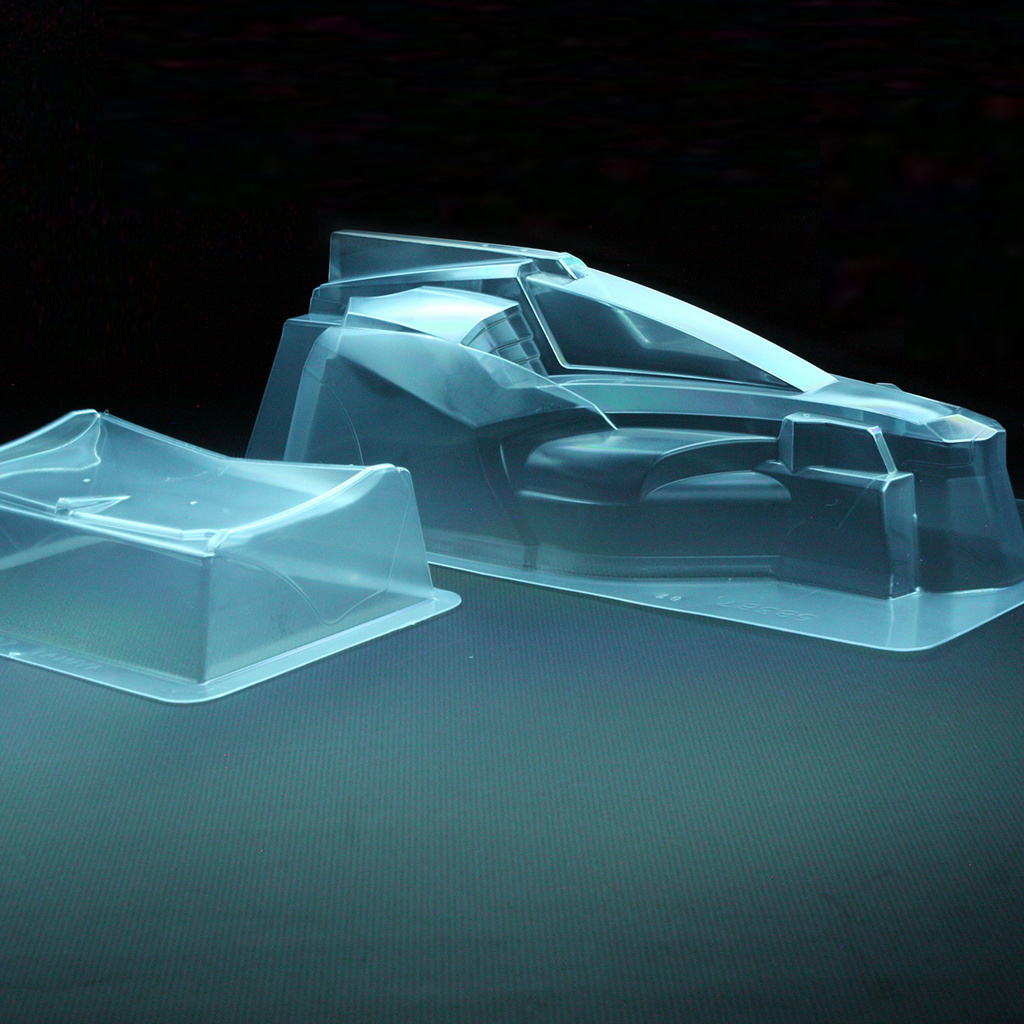 Tamiya Body & Wing (Transparent) Avante Mk II